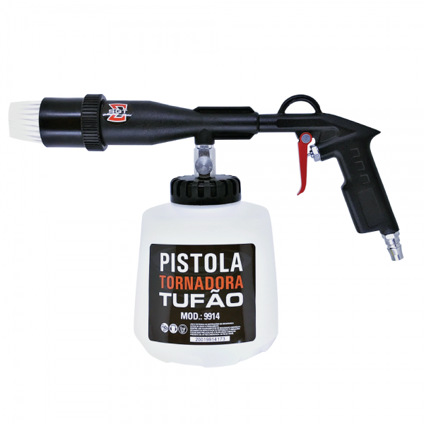 SGT-9914 - PISTOLA TORNADOR DE LIMPEZA TUFÃO PNEUMÁTICA