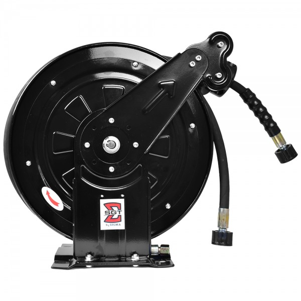 SGT-9010 CARRETEL ENROLADOR 10M DE MANGUEIRA ALTA PRESSÃO - 3.000PSI