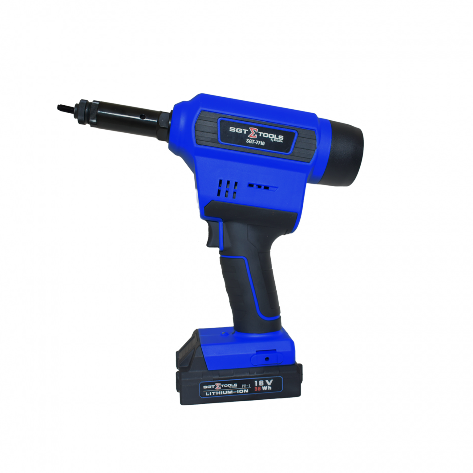 SGT-7710 - REBITADOR INDUSTRIAL P/ REBITE DE ROSCA À BATERIA - Sigma Tools