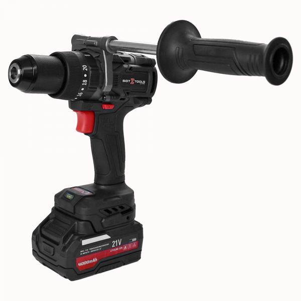 SGT-7140 PARAFUSADEIRA/FURADEIRA DE IMPACTO BRUSHLESS 1/2” (13MM) - 150NM - 2 BATERIAS - 21V