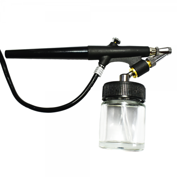 SGT-3850 - KIT AERÓGRAFO SUCÇÃO 0,3MM - COPO 22ML