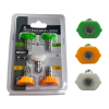 JOGO 5 BICOS 040 (DIAM. 1,21MM) - 2 VERDES 25°, 2 AMARELOS 15°, 1 BRANCO 40° - Image 2