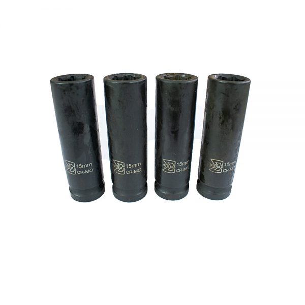SOQUETE CR-MO 1/2" LONGO 15MM