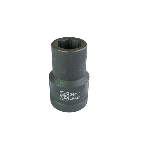 SOQUETE CR-MO 1" LONGO 24MM