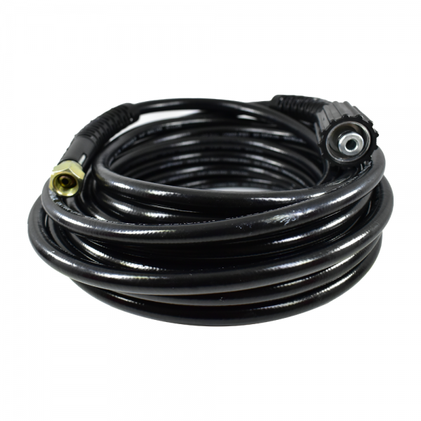 MANGUEIRA TRAMA NYLON (M22/14 X 1/4" FEMEA) P/ LAVADORAS ALTA PRESSAO - 10 METROS