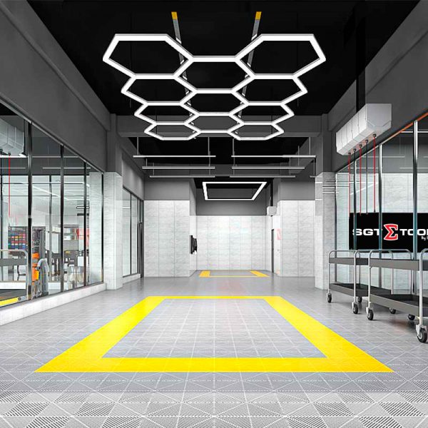 ILUMINAÇÃO EM LED HEXAGONAL COM 11 CÉLULAS - CRI>90