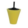 CONE DE POLIMENTO DE RODAS E CANTOS AMARELO MÉDIO 80MM - Image 2