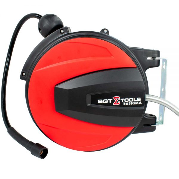 SGT-9002 - CARRETEL ENROLADOR MANGUEIRA DE AR HÍBRIDA - 8MM X 12MM - 10 METROS