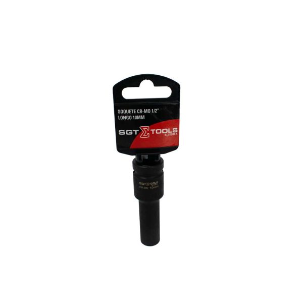 SOQUETE CR-MO 1/2" LONGO 10MM