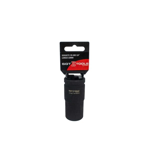 SOQUETE CR-MO 3/4" LONGO 22MM