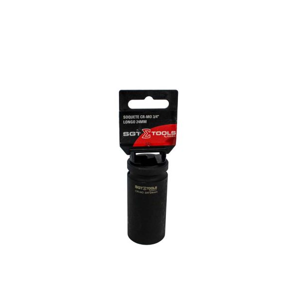 SOQUETE CR-MO 3/4" LONGO 24MM