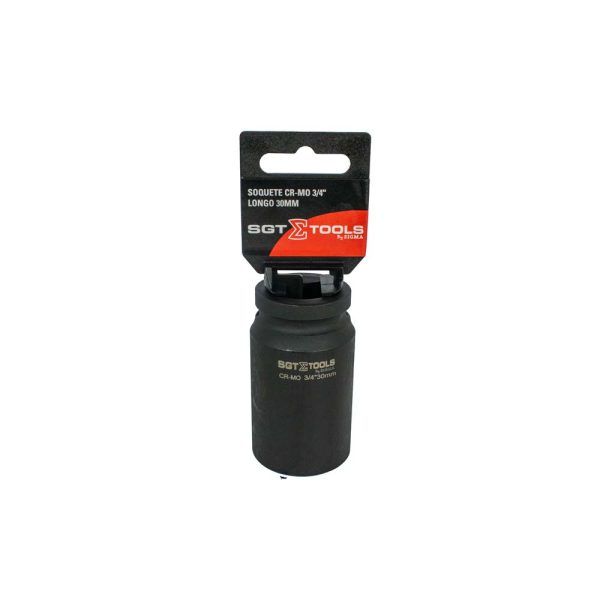 SOQUETE CR-MO 3/4"   LONGO 30MM