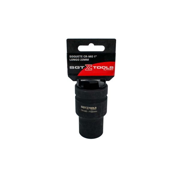 SOQUETE CR-MO 1" LONGO 22MM