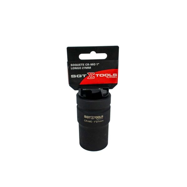 SOQUETE CR-MO 1" LONGO 27MM