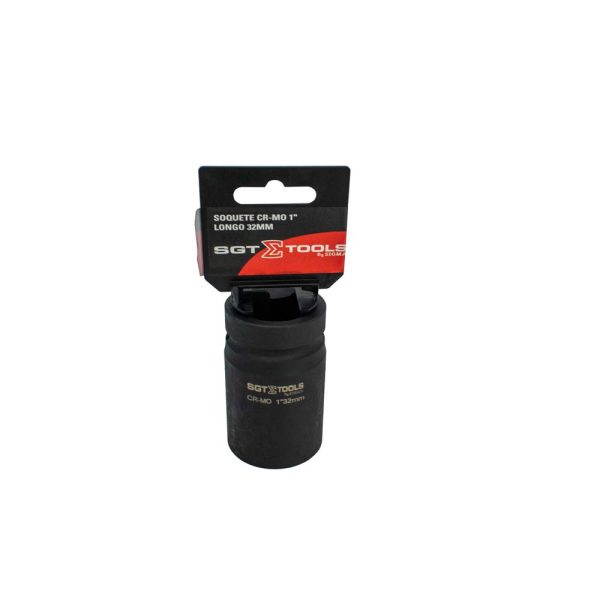 SOQUETE CR-MO 1" LONGO 32MM