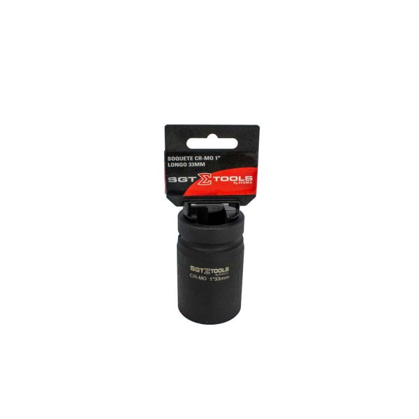 SOQUETE CR-MO 1" LONGO 33MM