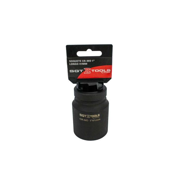 SOQUETE CR-MO 1" LONGO 41MM