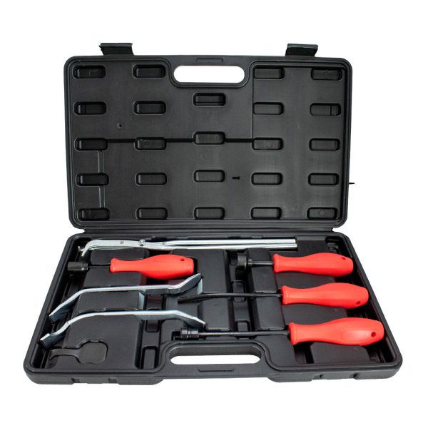 KIT DE FERRAMENTAS PARA INSTALAÇÃO E REMOÇÃO DA MOLA DO FREIO - 8 PEÇAS
