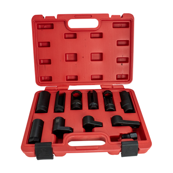 KIT DE SOQUETES PARA SENSOR DE OXIGÊNIO/SONDA LAMBDA - 11 PEÇAS