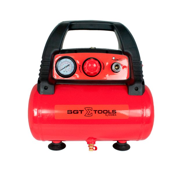COMPRESSOR DE AR ISENTO DE ÓLEO - 6L - 1,5HP - 6PCM - 220V