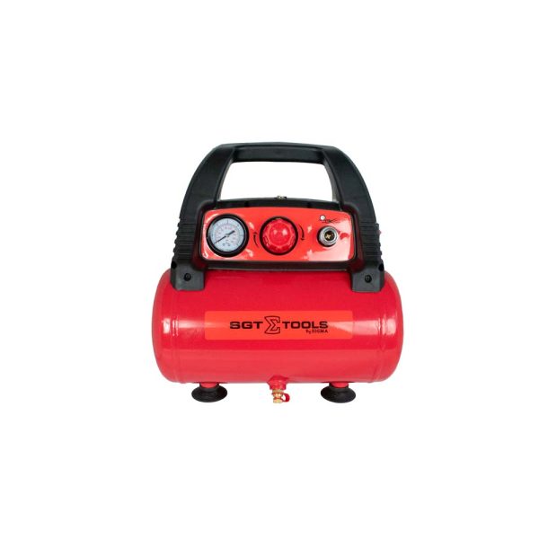 COMPRESSOR DE AR ISENTO DE ÓLEO - 6L - 1,5HP - 6PCM - 220V
