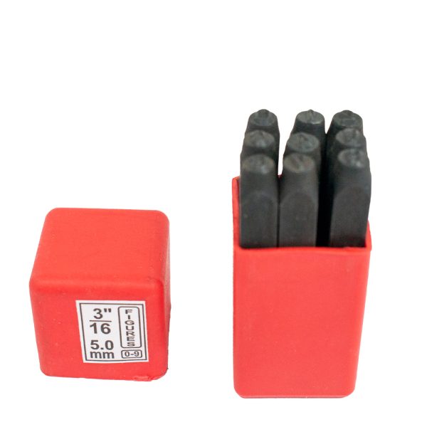 KIT PUNÇÃO MARCADOR NUMÉRICO 0-9