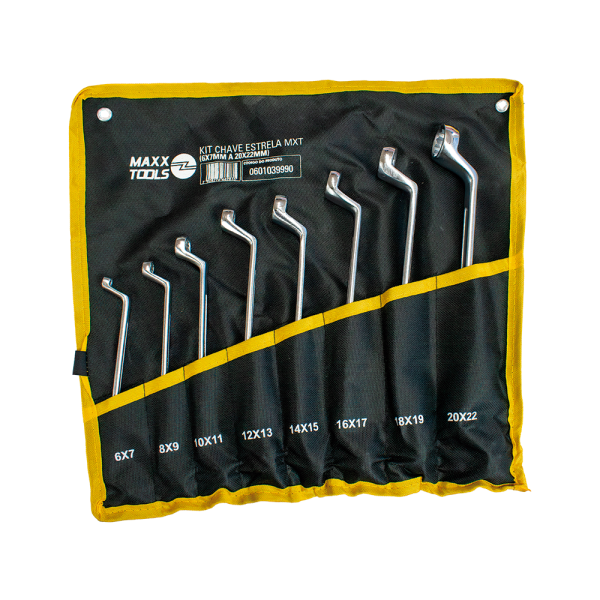 KIT CHAVE ESTRELA MXT (6X7MM A 20X22MM)