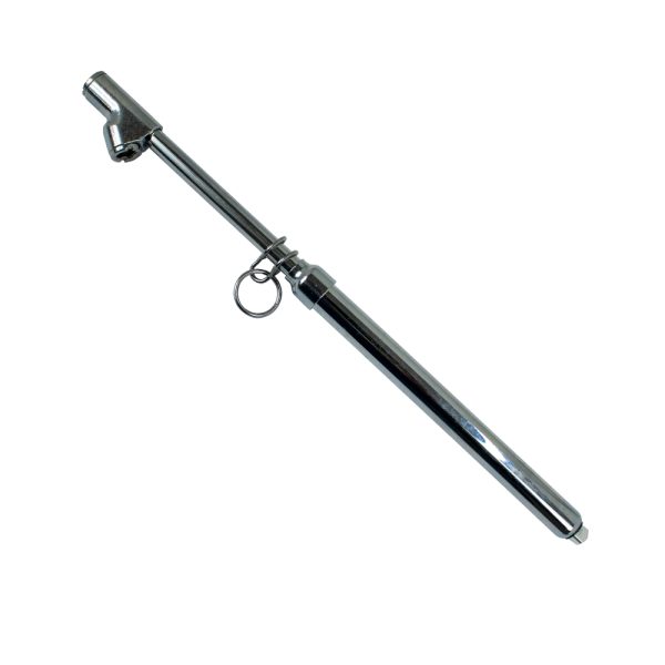 CALIBRADOR DE PRESSÃO DUPLO BICO RETO 160PSI PARA PNEUS