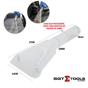 BICO PONTEIRA EXTRATORA ASPIRADOR COM ADAPTADOR 32 A 38MM UNIVERSAL - SGT TOOLS