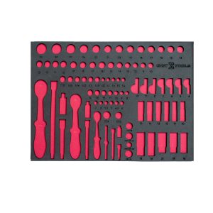 KIT EVA 2 BANDEJAS PARA FERRAMENTAS/178 PEÇAS