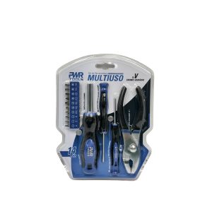 Kit De Ferramentas Multiuso 14 Peças - PWR TOOLS